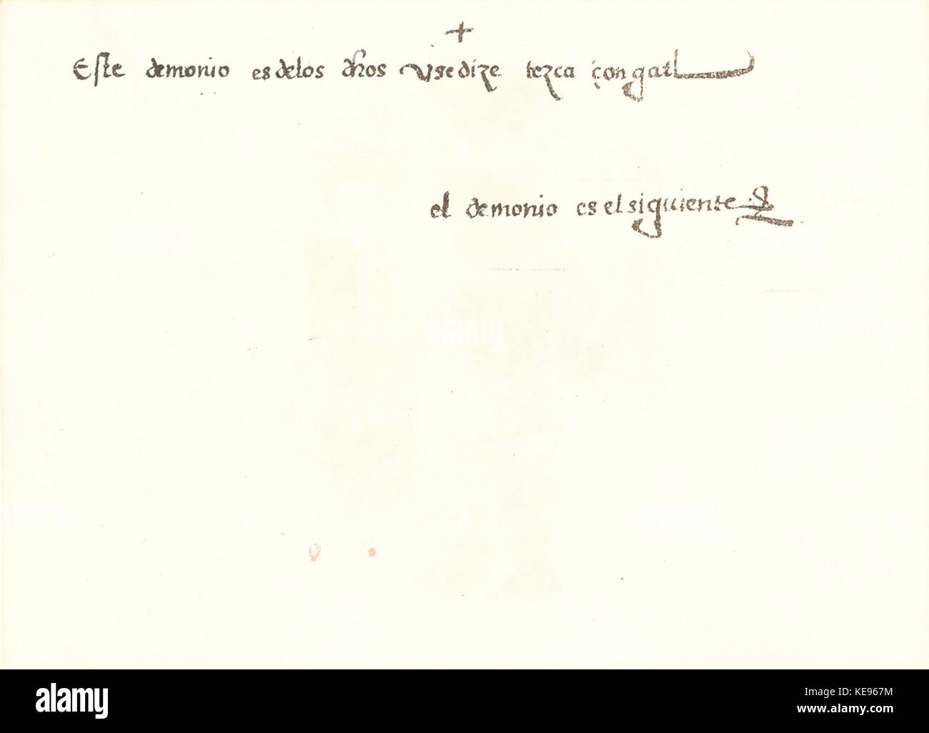 Codex Magliabechiana (Folio 53v) Stockfoto