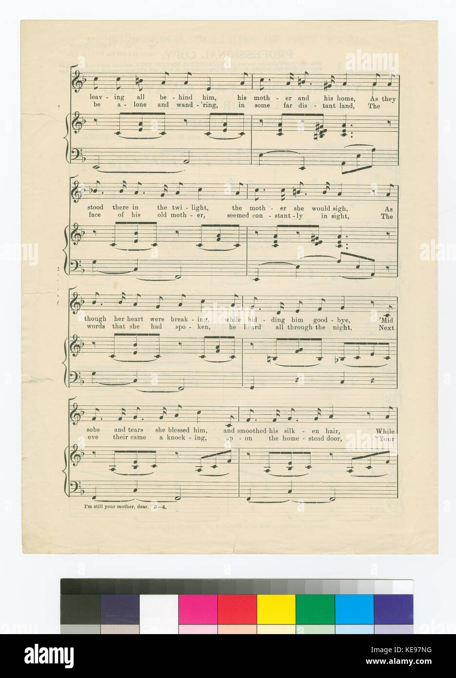 Sie gehen weit Kop, oder, ich bin immer noch deine Mutter, liebe (NYPL Hades 464725 1800283) Stockfoto Sie gehen weit Kop, oder, ich bin immer noch deine Mutter, liebe (NYPL Hades 464725 1800283) Stockfoto