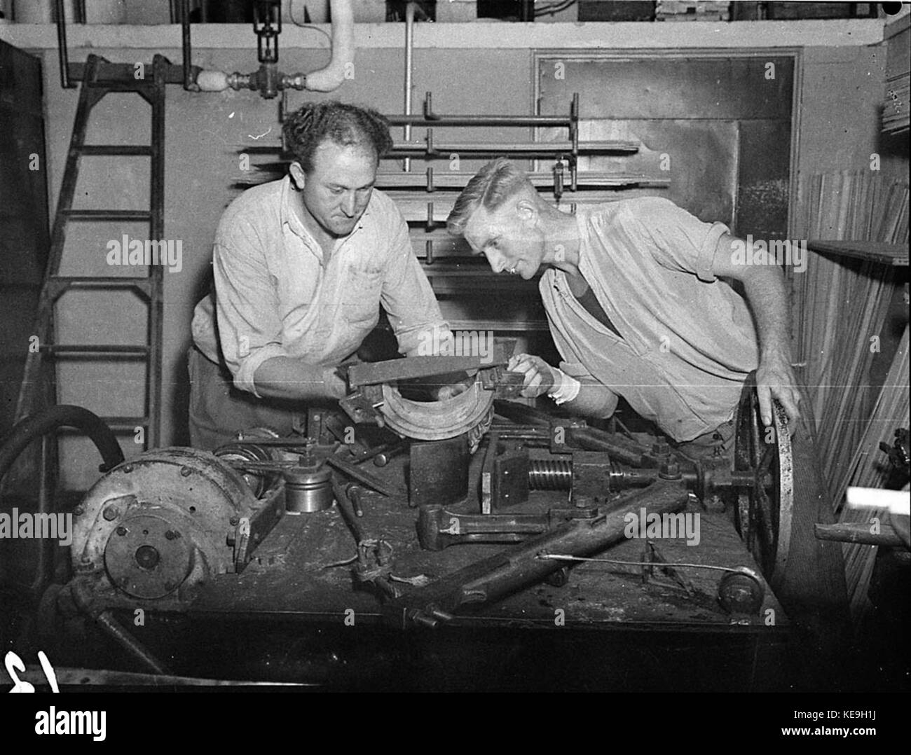 37369 Dunlop Tennis factory Beverly Hills Stockfoto