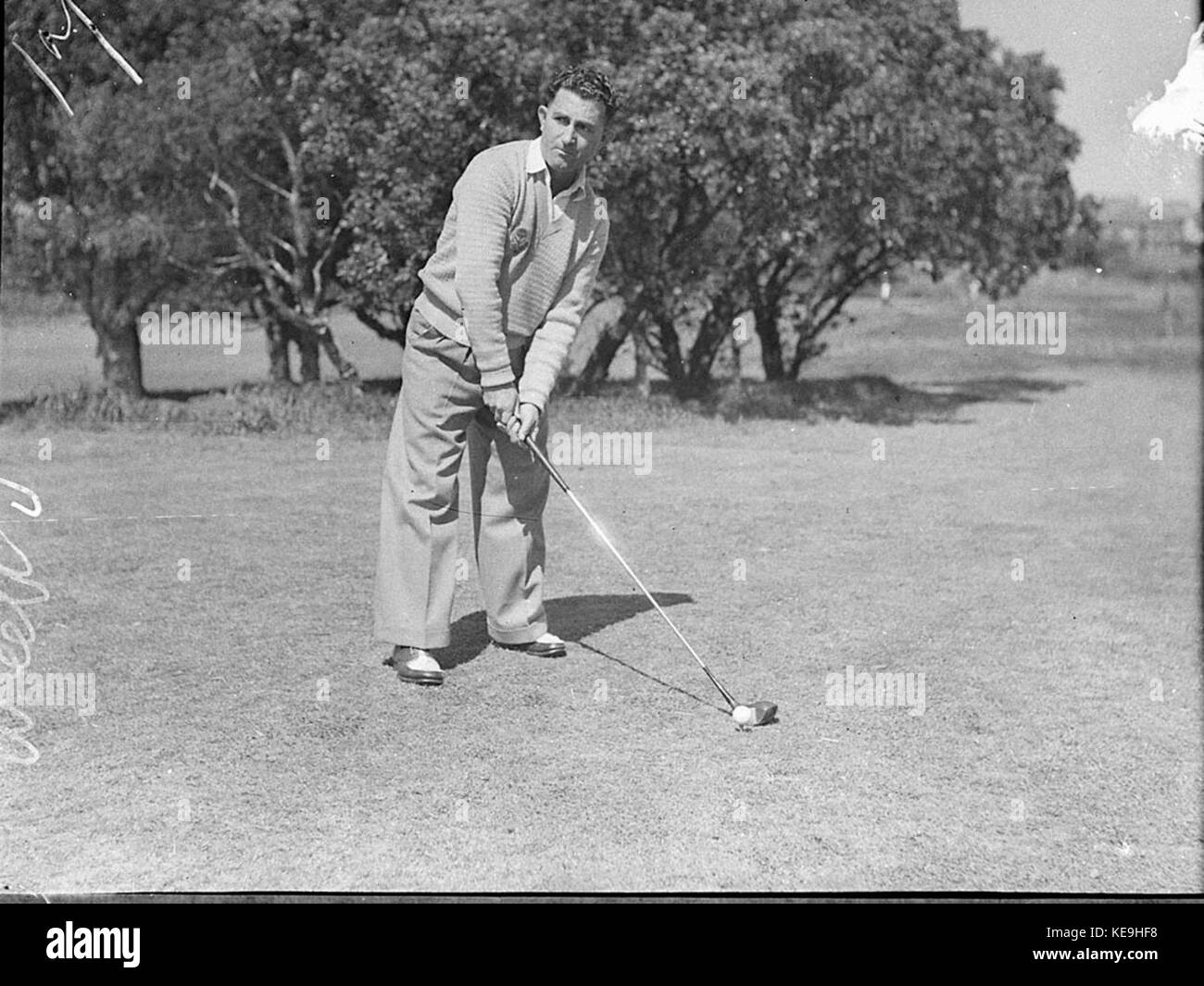 36561 Wochen Golfspieler Stockfoto