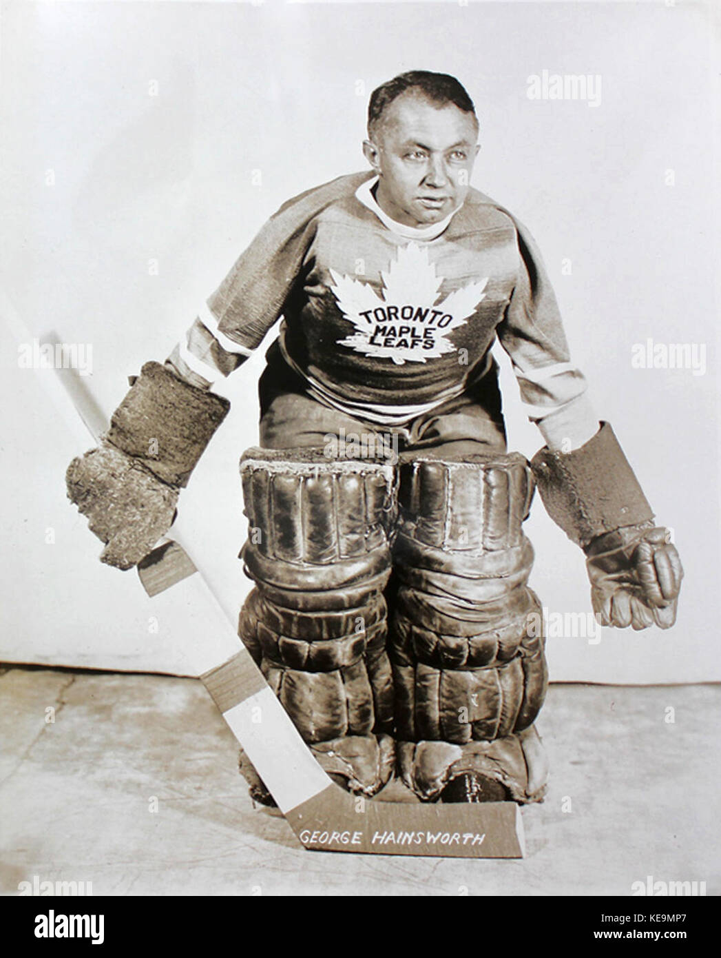 George Hainsworth 1934 35 Stockfoto