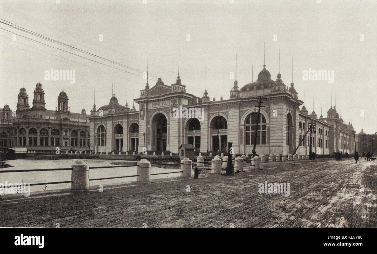 World Columbian Exposition 1893 Ansichten von CD Arnold 0052 (7/8) Stockfoto