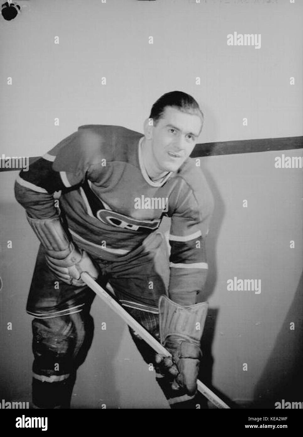 Hockey. Maurice Richard BNQ P48 S1P 12157 Stockfoto