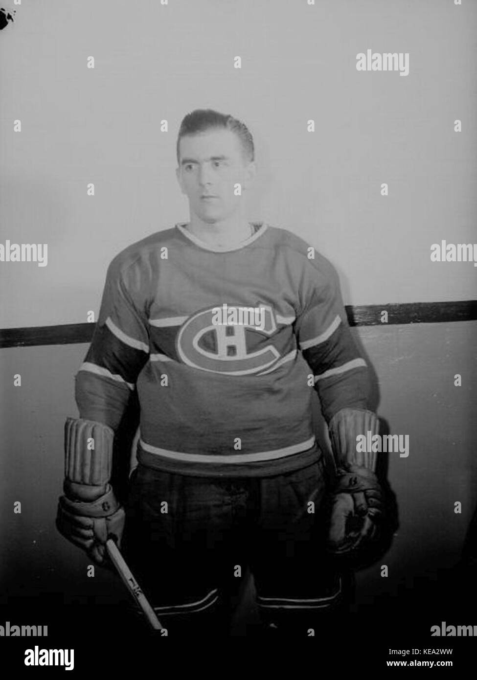 Hockey. Maurice Richard BNQ P48 S1P 12158 Stockfoto