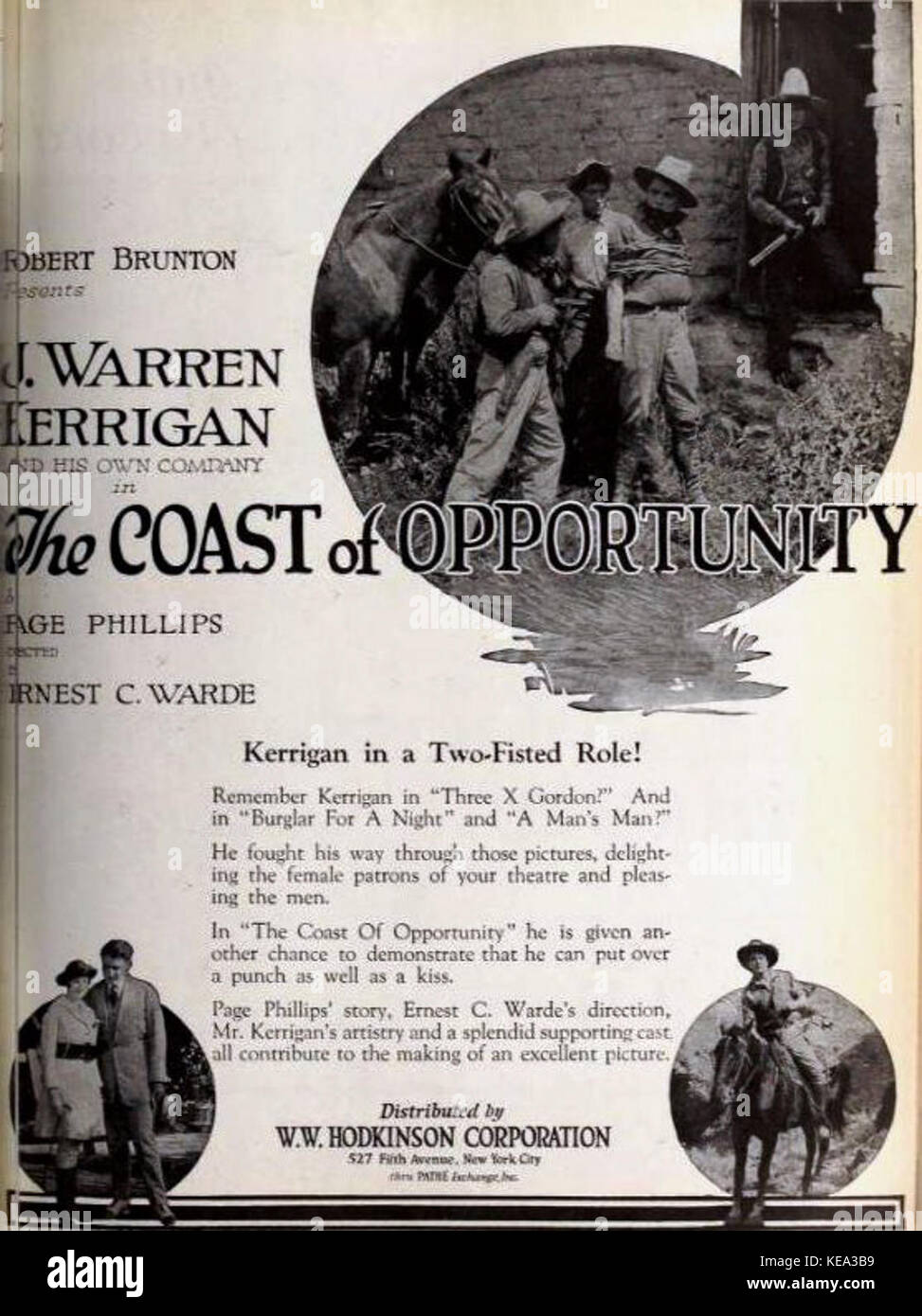 Die Küste der Gelegenheit (1920) 1. Stockfoto