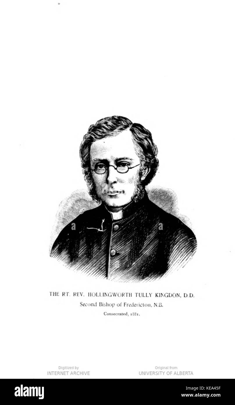 Die Rt. Rev. Hollingsworth Tully Kingdon Stockfoto