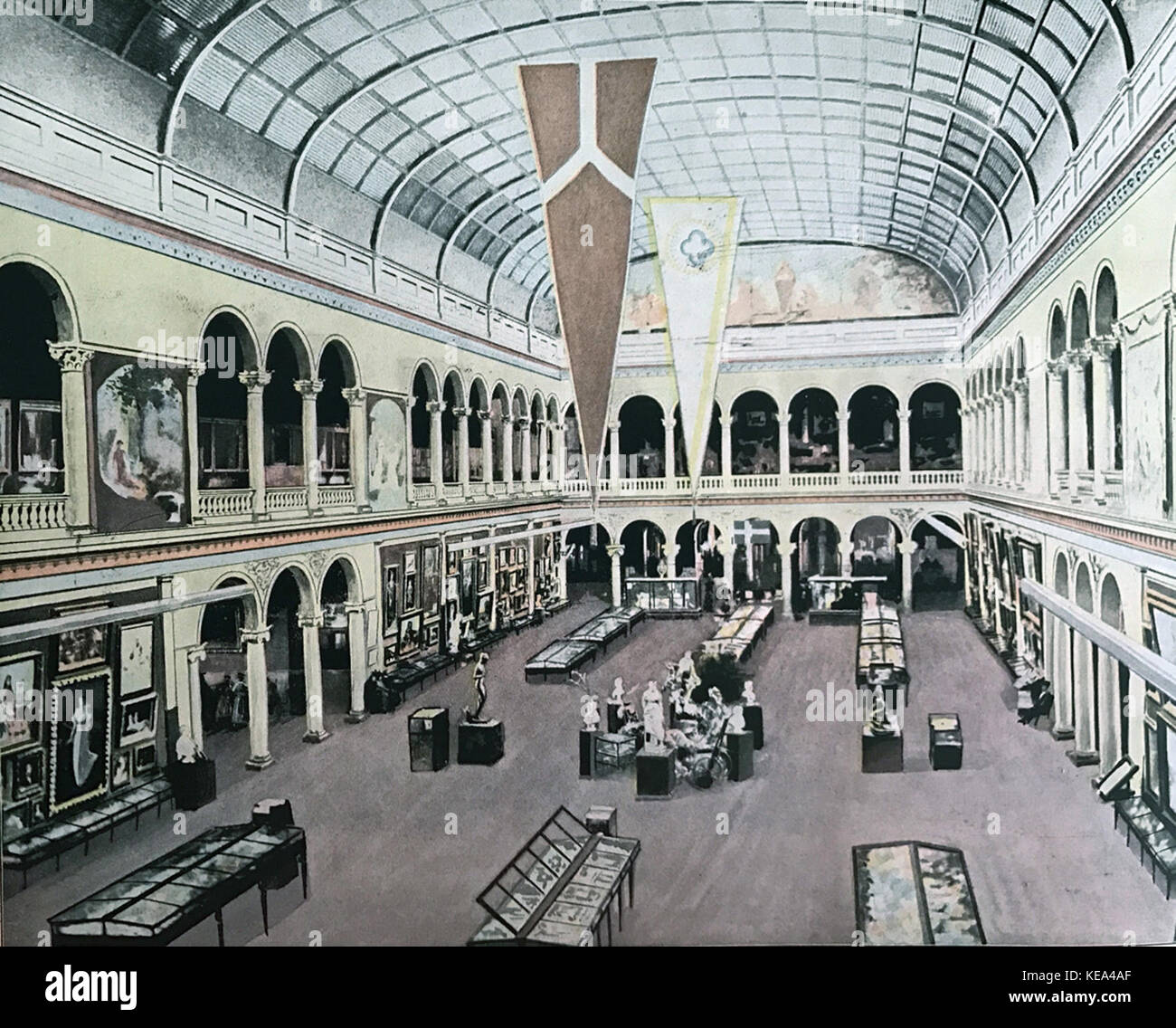 Woman's Gebäude, Innenraum Stockfoto