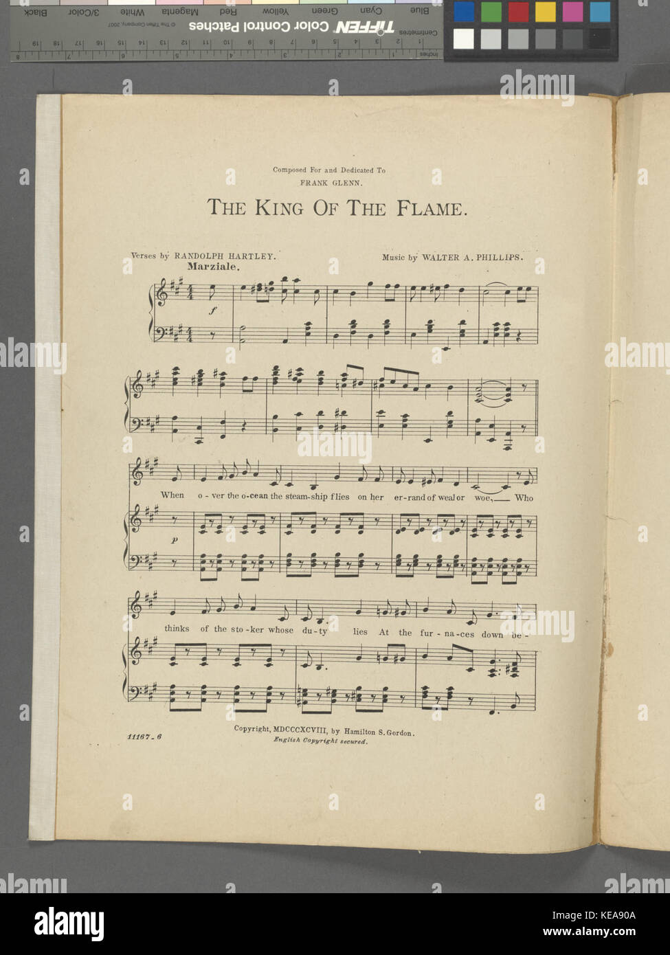 Dieser Titel bezieht sich auf ein Kunstwerk oder eine Illustration mit dem Titel „der König der Flamme“, das möglicherweise eine mythische oder historische Figur darstellt. Das Stück kann sich mit Themen wie Macht, Feuer oder Führung befassen, wie es im Titel vorgeschlagen wird. Stockfoto