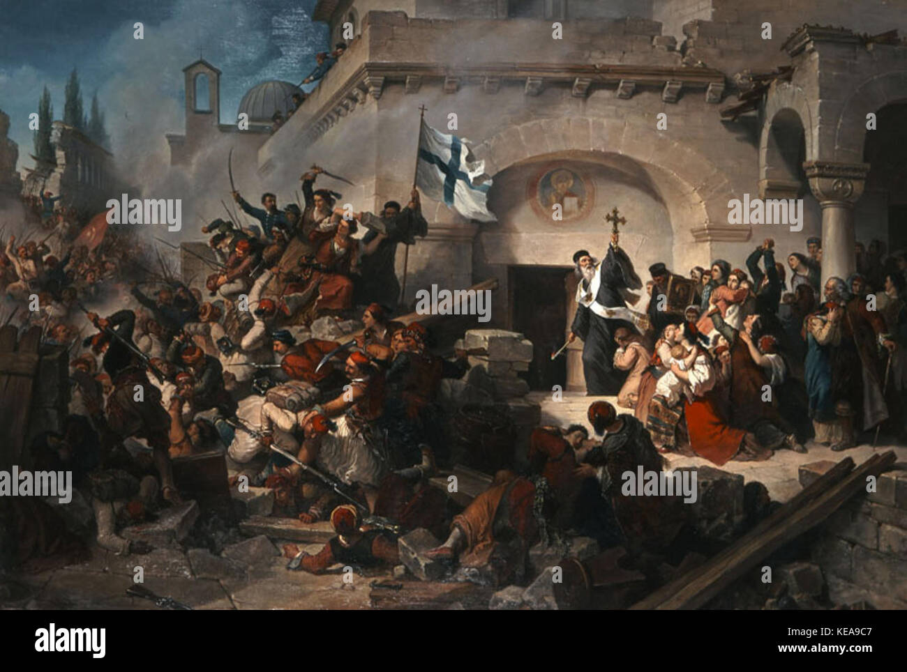 Gatteri Die Arkadische Holocaust Stockfoto