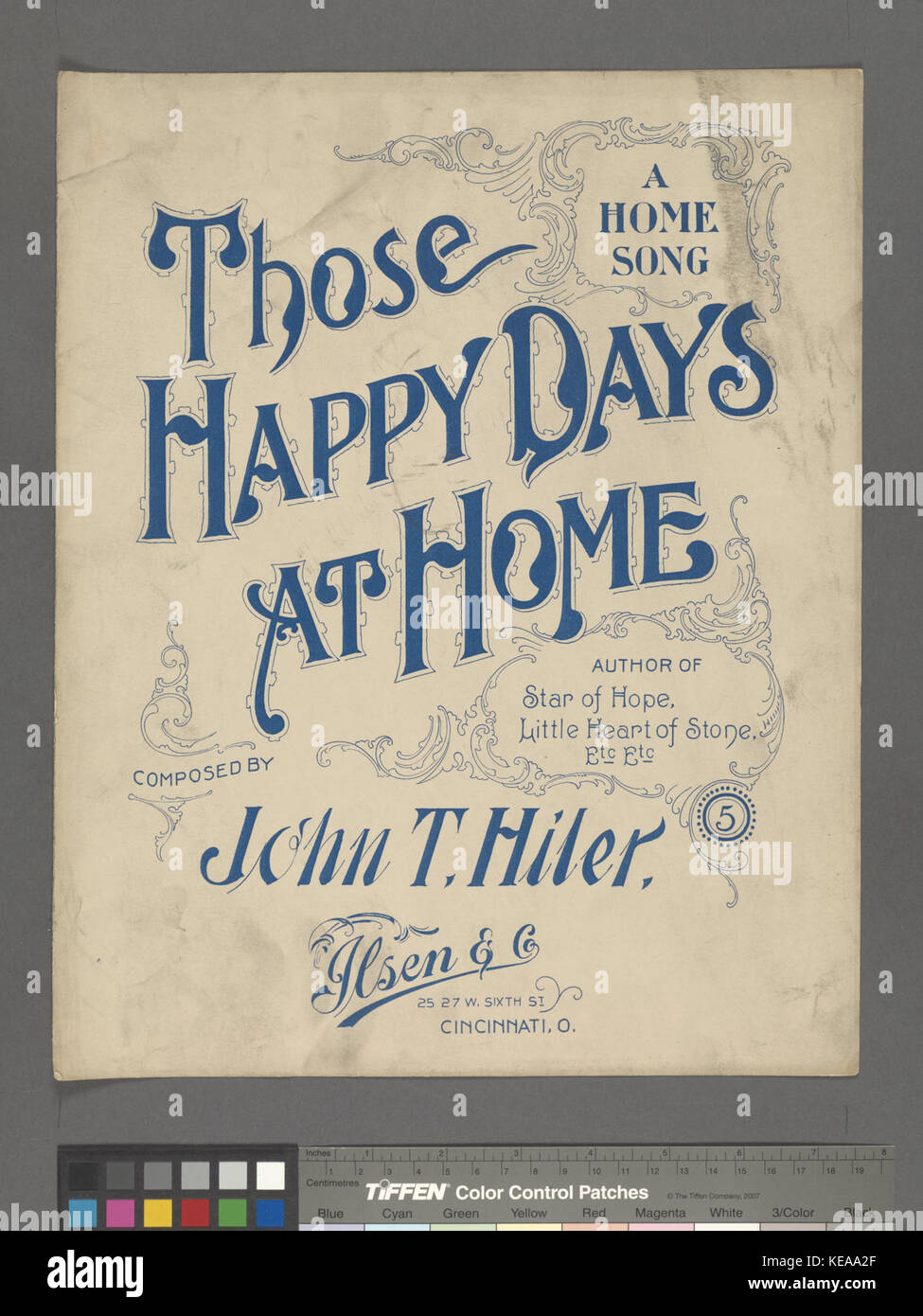 Die glücklichen Tage zu Hause (NYPL Hades 610171 1256012) Stockfoto