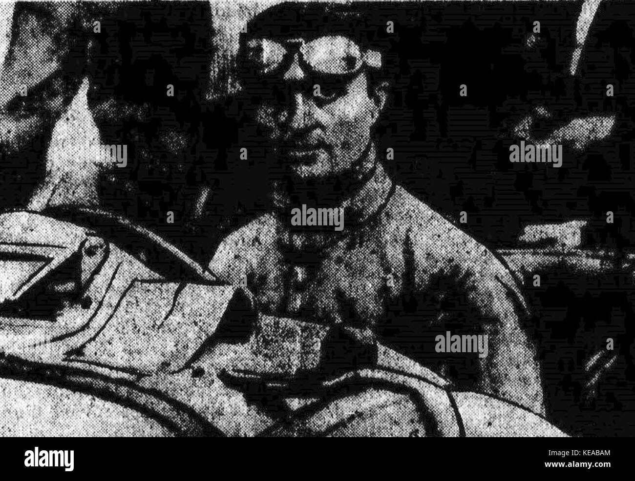 Louis Chiron, Sieger Coupe du GP von Monaco 1931 Stockfoto