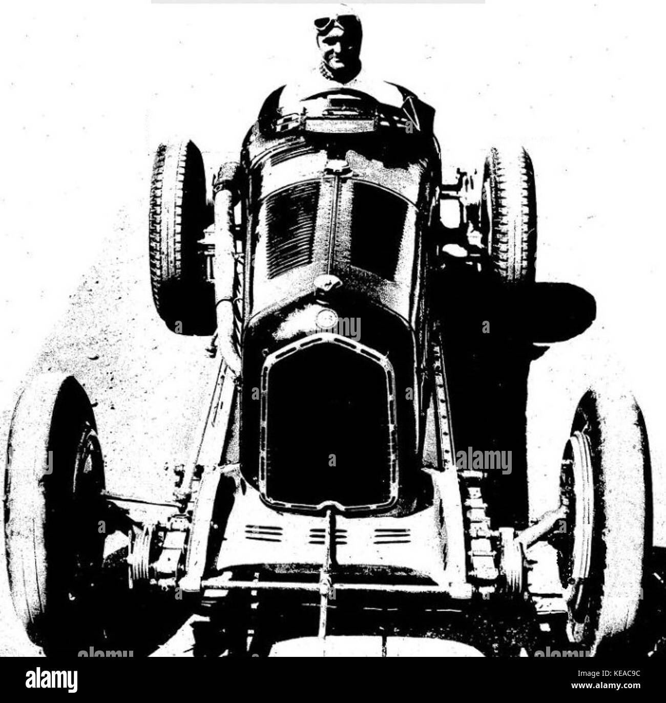Louis Chiron, Sieger Coupe du Grand Prix de Marseille 1933 Stockfoto