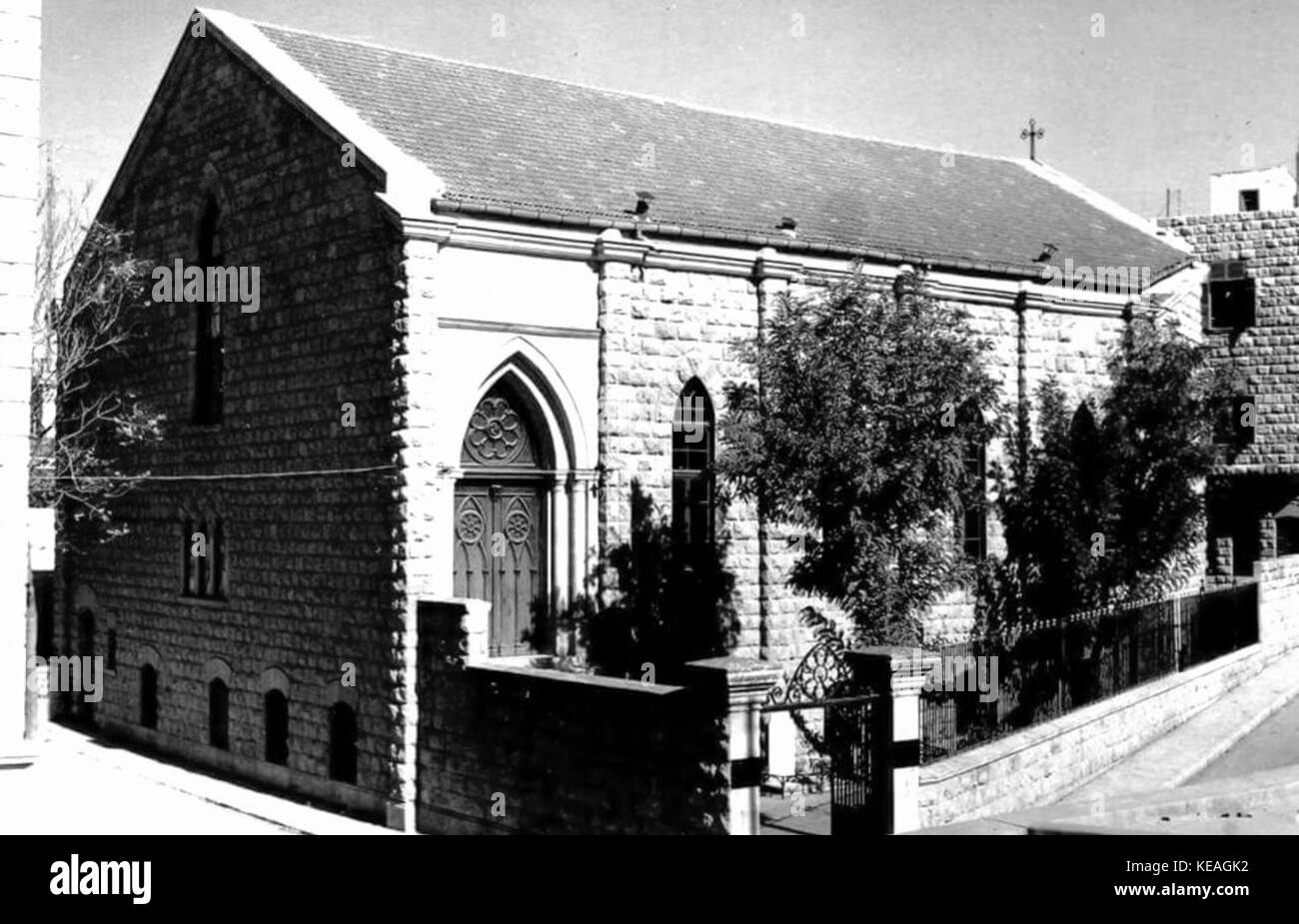 Emmanuel Armenische Evangelische Dom, Aleppo (außen) Stockfoto