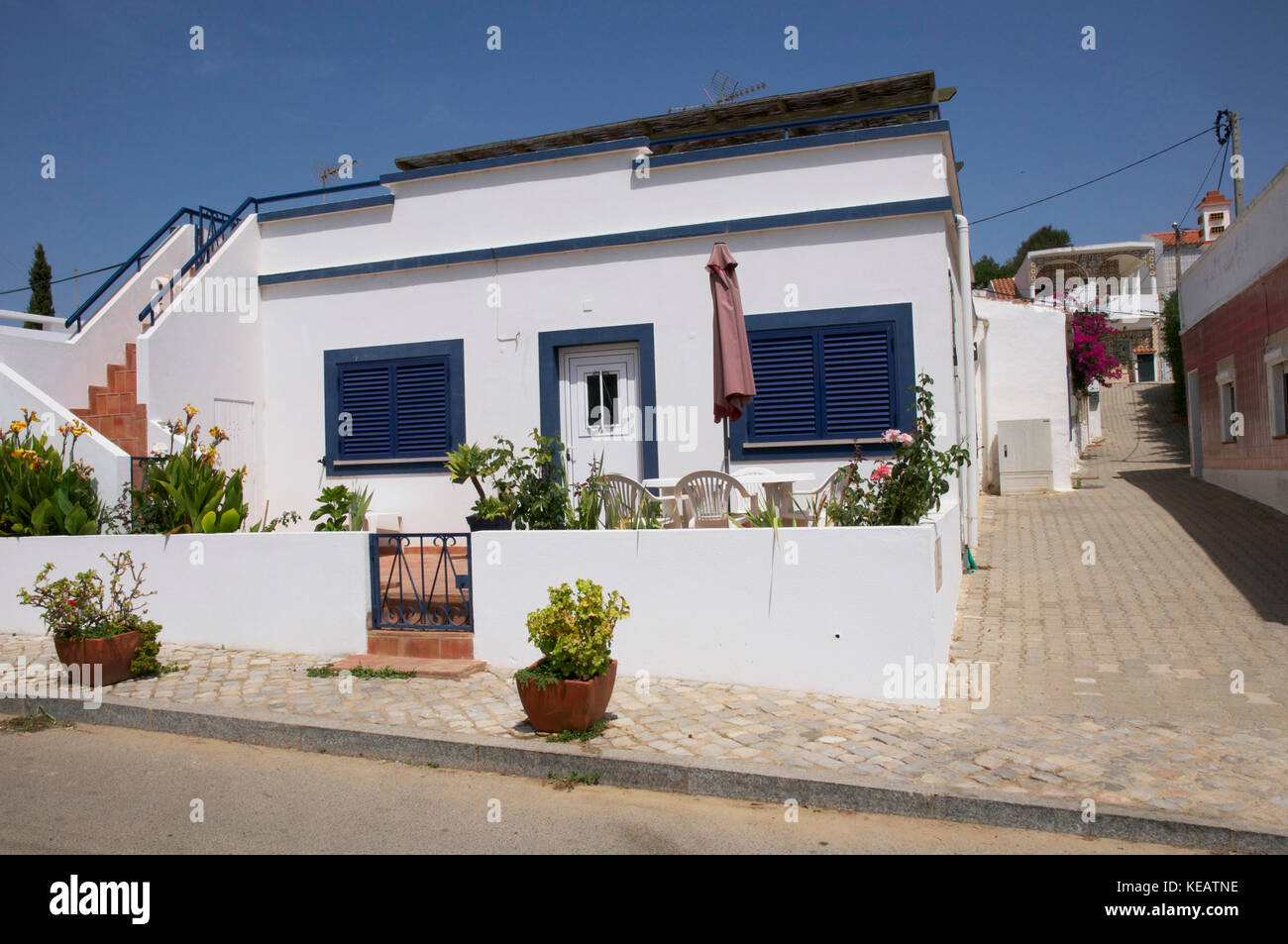 Fabrica, Villa Nova de Cancela, Portugal. Stockfoto