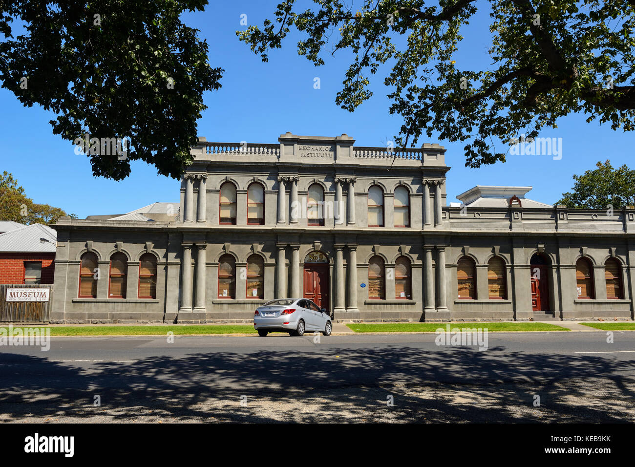 Mechanik Institut auf electra Straße in Williamstown, einem Vorort von Melbourne, Victoria, Australien Stockfoto