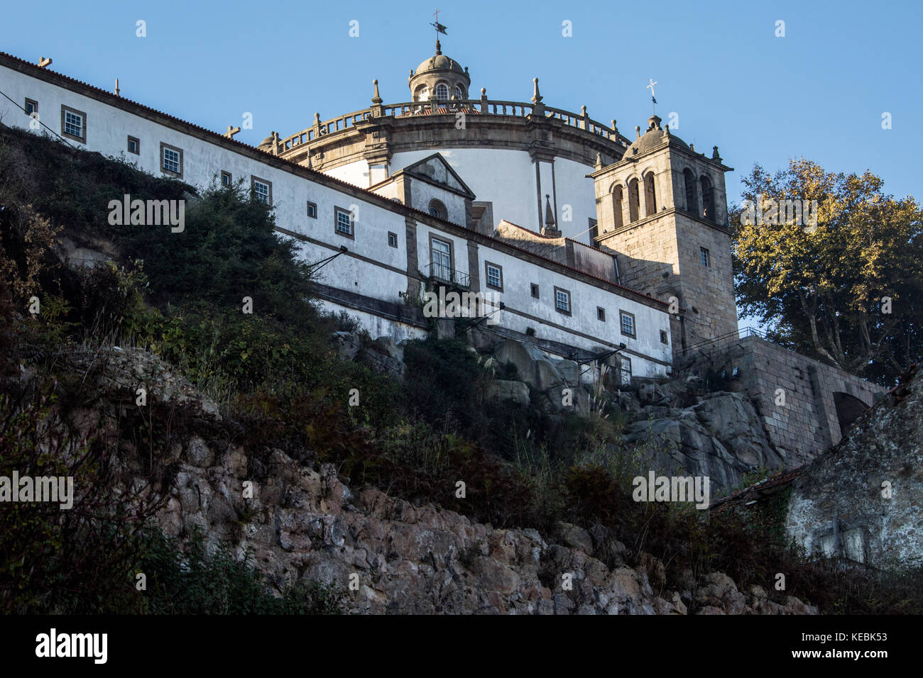 Mosteiro da Serra do Pilar, Porto, Portugal Stockfoto