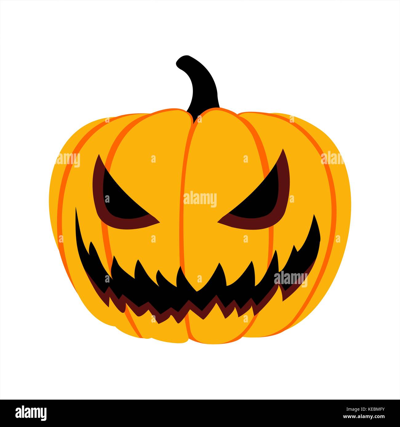 Halloween silhouette Karte und Hintergrund Stockfoto