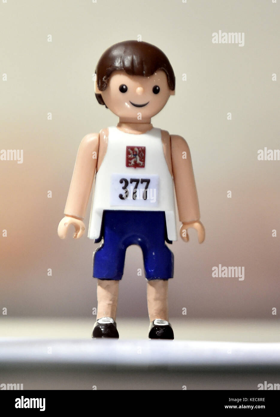 Zlin, Tschechische Republik. Oktober 2017. Die Ausstellung Phenomen Igracek wurde am 20. Oktober 2017 in Zlin, Tschechien, eröffnet. Mehrere Hundert beliebter Spielzeugfiguren sind zu sehen. Quelle: Dalibor Gluck/CTK Photo/Alamy Live News Stockfoto