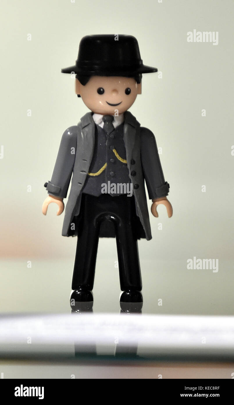 Zlin, Tschechische Republik. Oktober 2017. Die Ausstellung Phenomen Igracek wurde am 20. Oktober 2017 in Zlin, Tschechien, eröffnet. Mehrere Hundert beliebter Spielzeugfiguren sind zu sehen. Quelle: Dalibor Gluck/CTK Photo/Alamy Live News Stockfoto