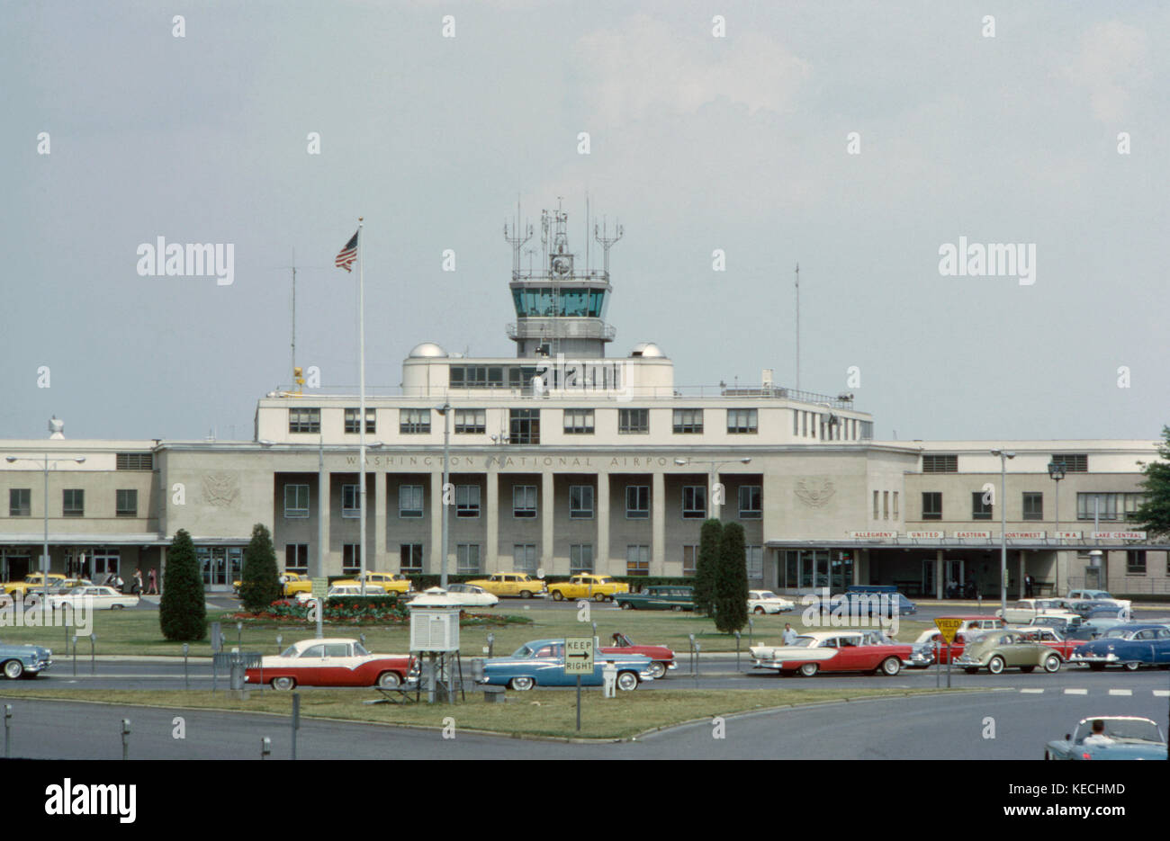 Washington National Airport, Washington DC, USA, Juli 1962 Stockfoto