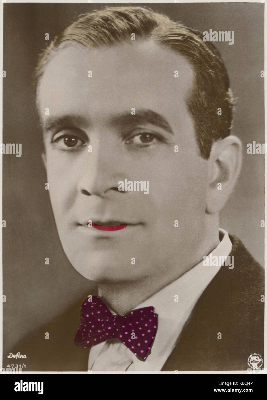 Schauspieler Al Jolson, Porträt, 1920 Stockfoto
