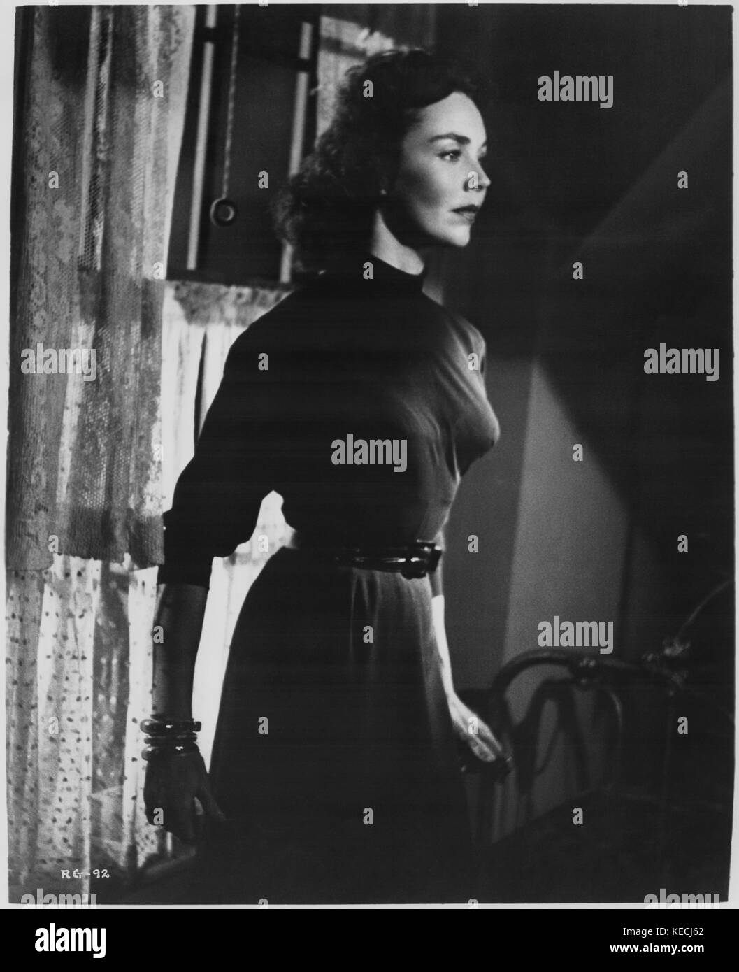 Jennifer Jones, des Films einstellen, 'ruby Gentry', 20. Jahrhundert - Fuchs, 1952 Stockfoto