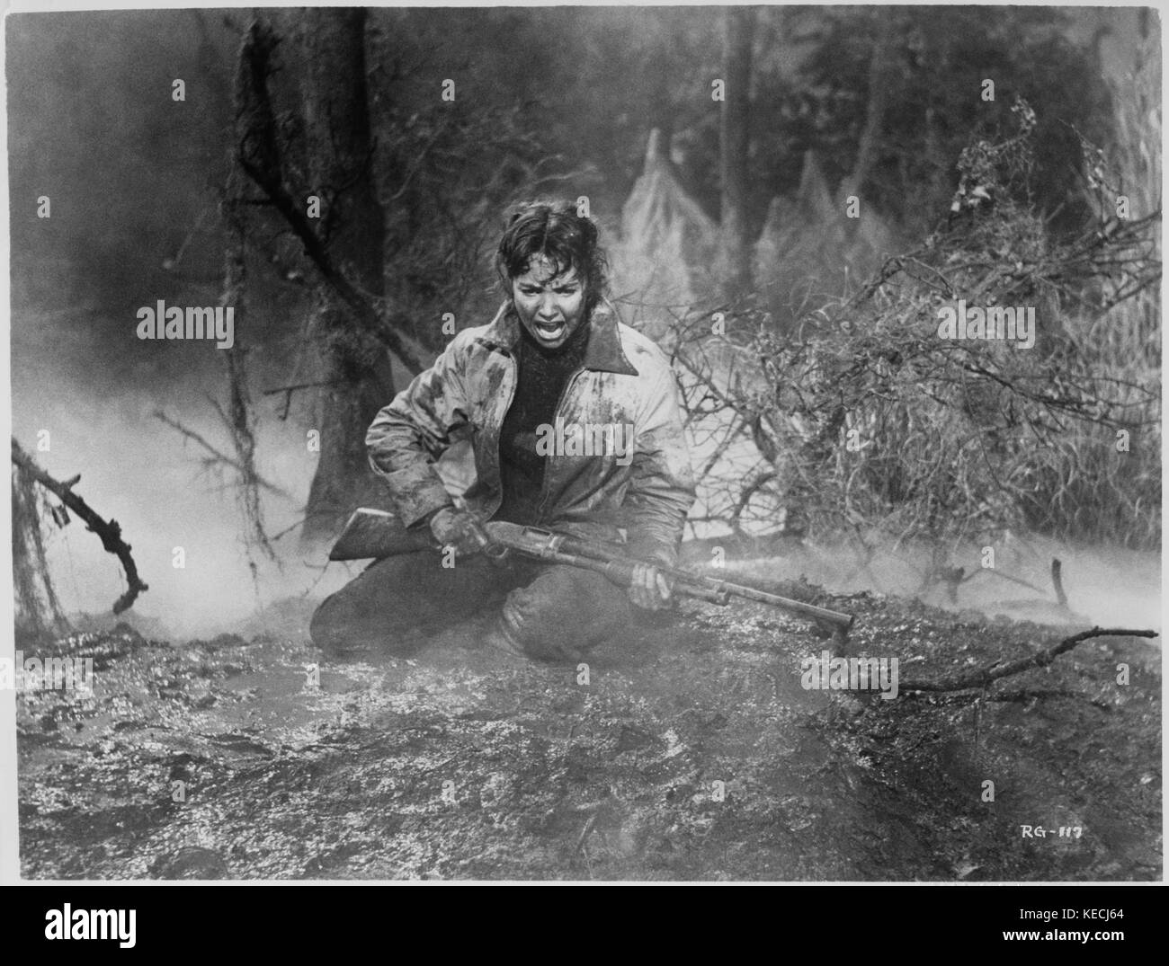 Jennifer Jones, des Films einstellen, 'ruby Gentry', 20. Jahrhundert - Fuchs, 1952 Stockfoto