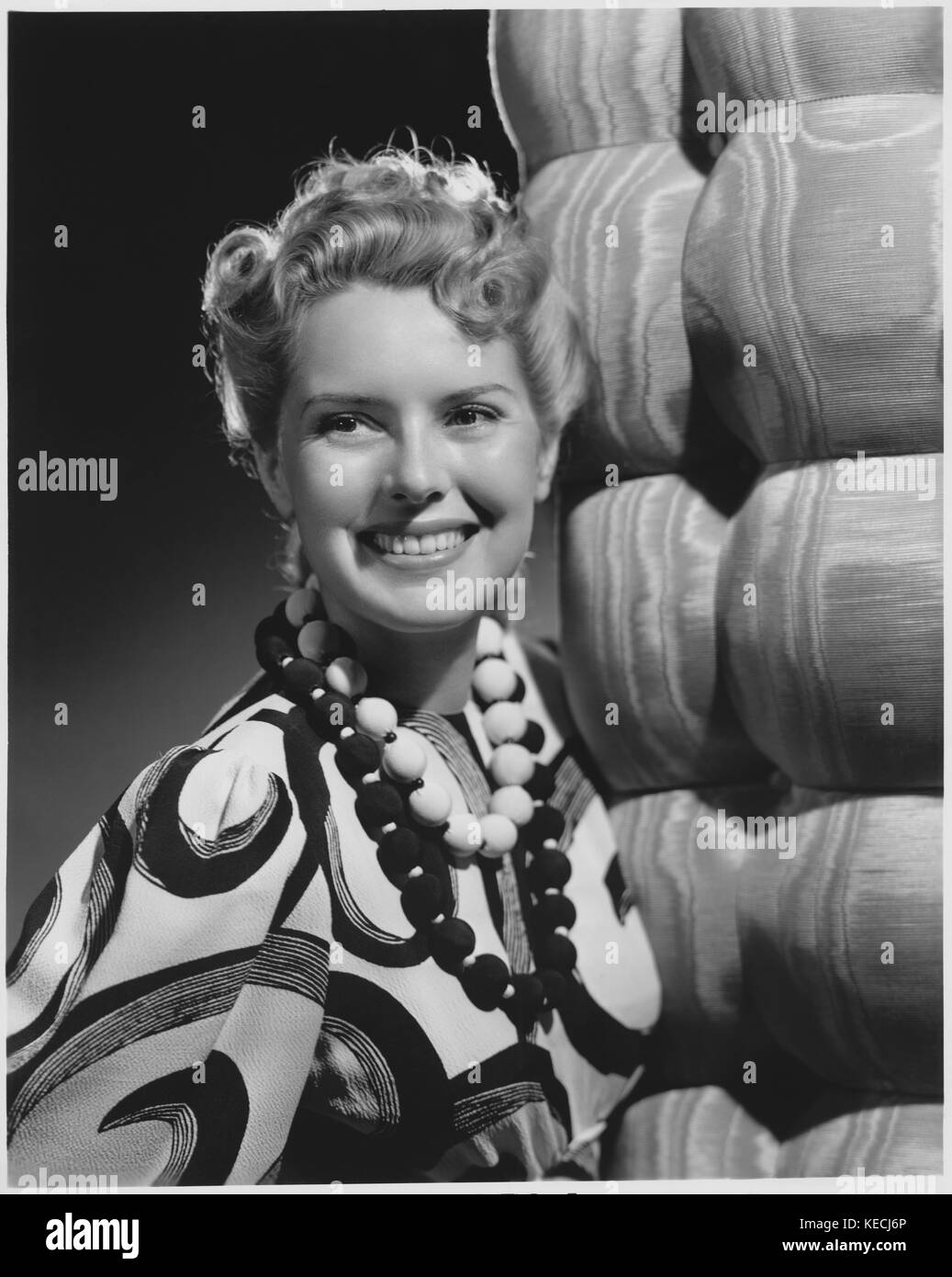 Schauspielerin brenda Joyce, Werbung, Portrait, 20. Jahrhundert - Fuchs, 1940 Stockfoto