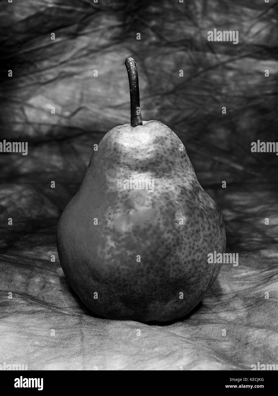 Birnen ernten. Obst Hintergrund. Stockfoto