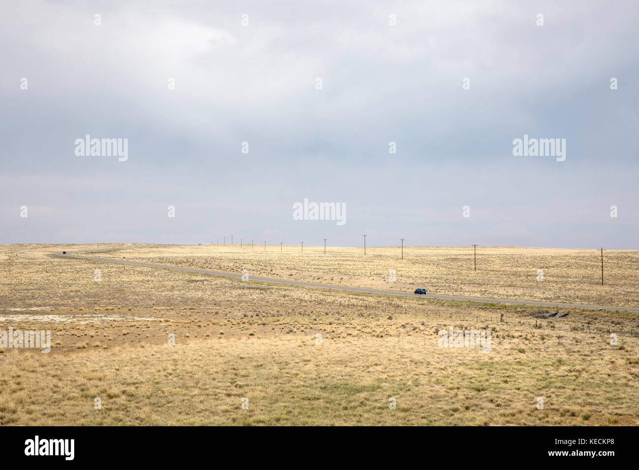 The Middle of Nowhere, Nord-New Mexico, USA Stockfoto