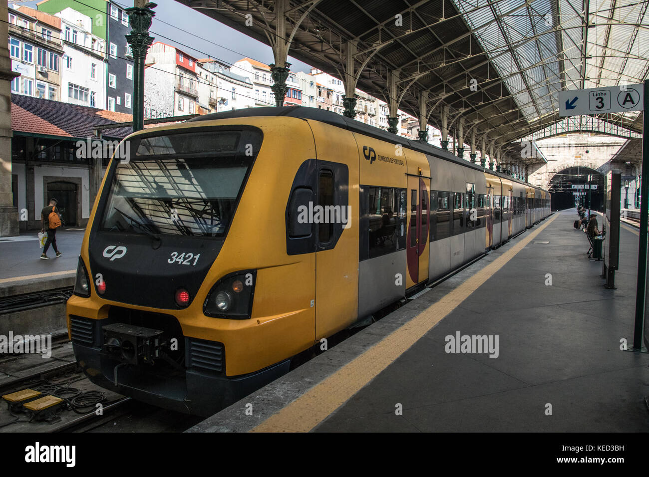 Bahnhof São Bento, Porto, Portugal Stockfoto