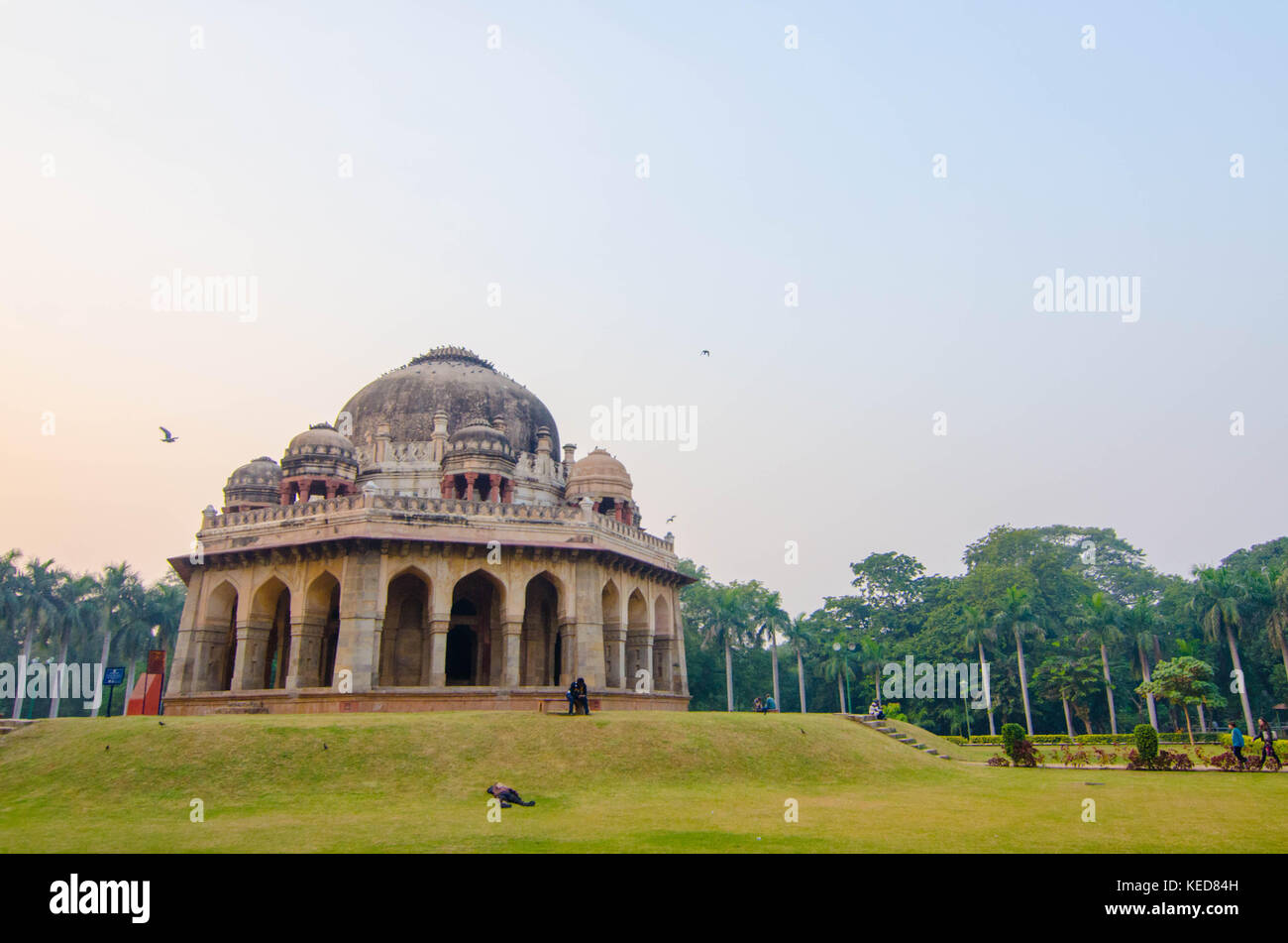 New Delhi Landschaft Stockfoto