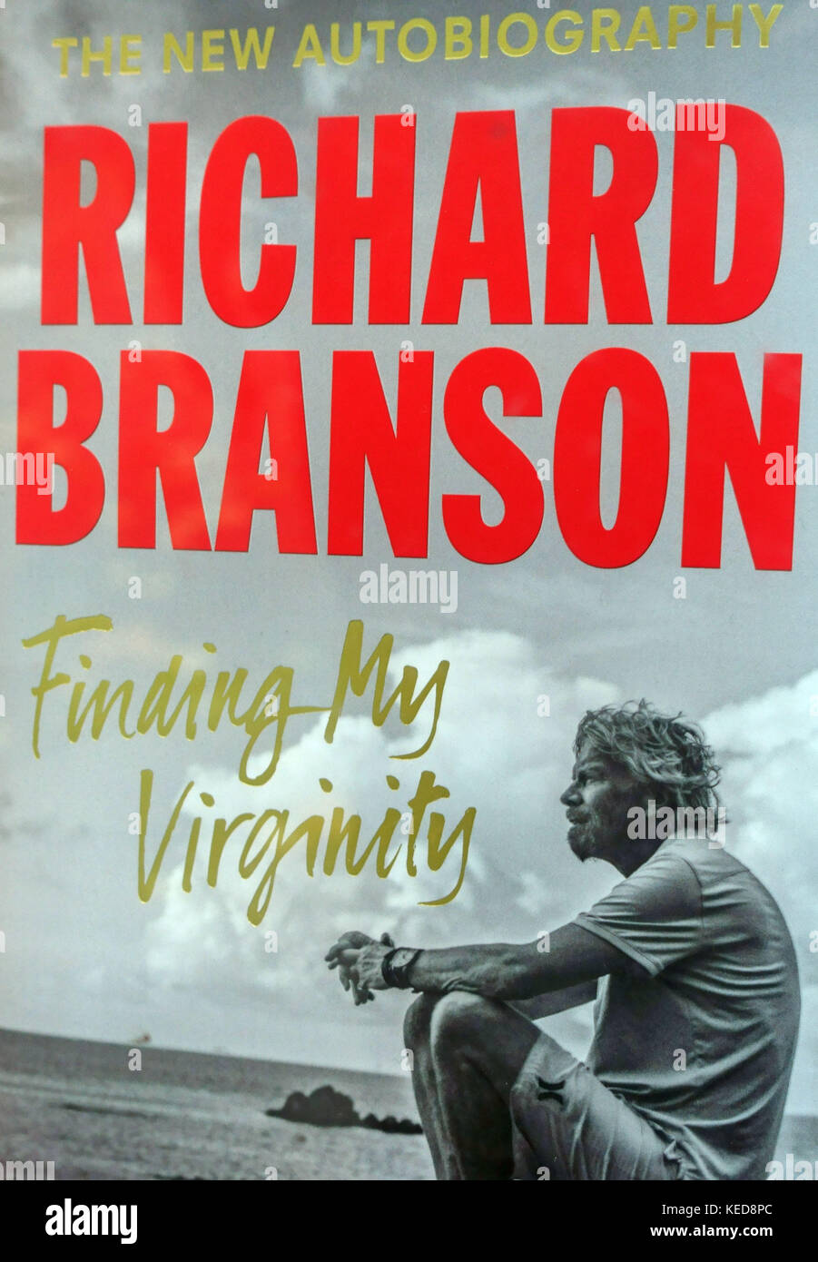 "Meine Jungfräulichkeit', neue Autobiografie durch Unternehmer Richard Branson, London Stockfoto