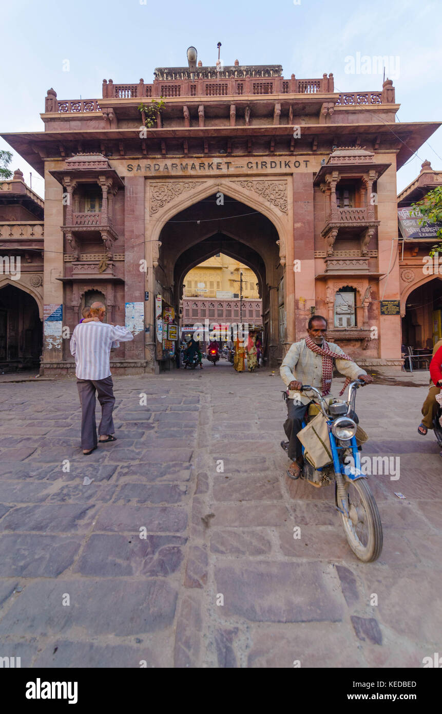 Rajasthan, Indien. die Städte und die Landschaft im Nordwesten von Indien Stockfoto