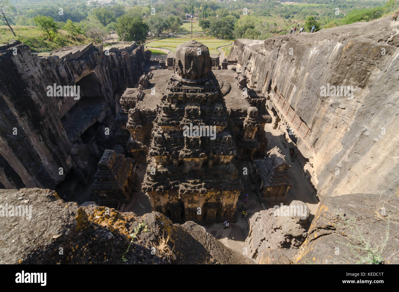 Ajanta und Ellora Höhlen in Mumbai, Maharashtra Indien. ein UNESCO Weltkulturerbe. Stockfoto