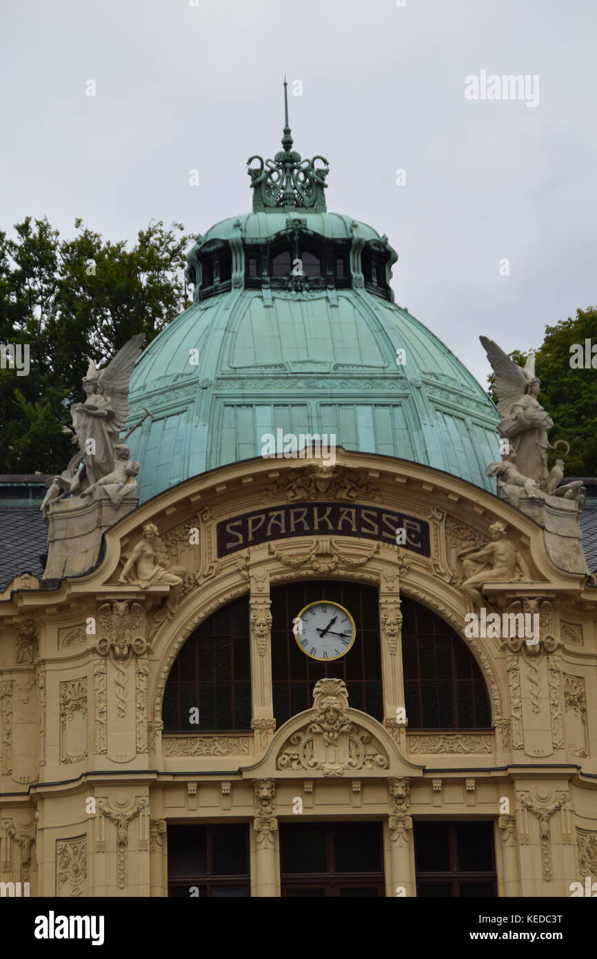 - Karlovy Vary - Tschechische Republik - DETAILS - Nahaufnahme - MAKRO Stockfoto