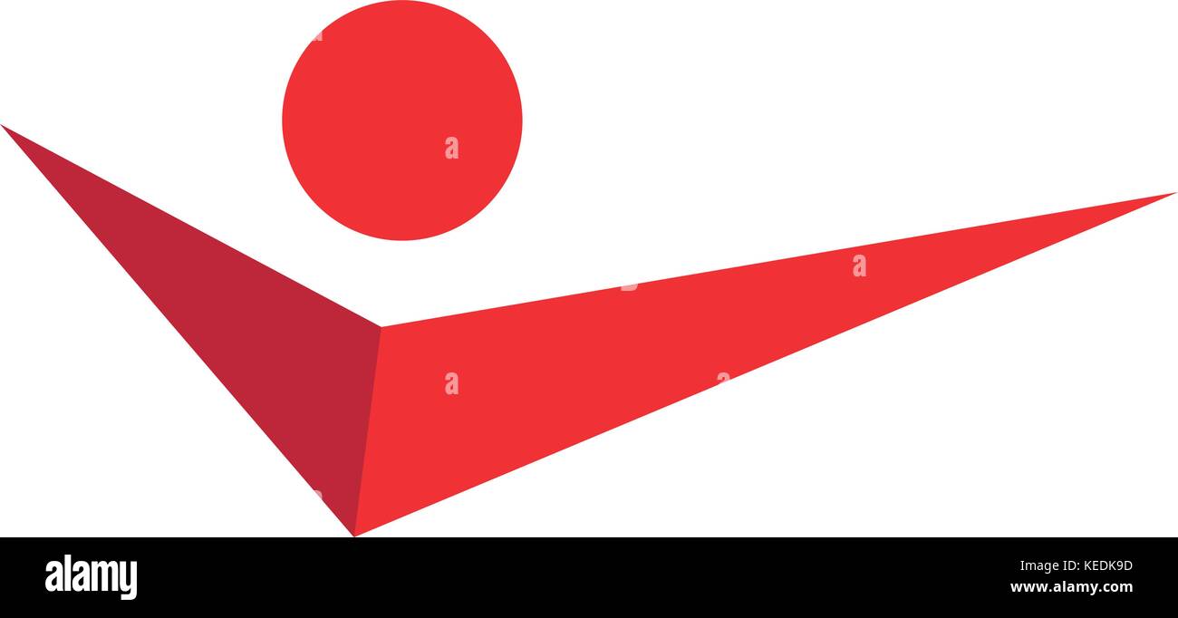 Isolierte Business Logo Stock Vektor