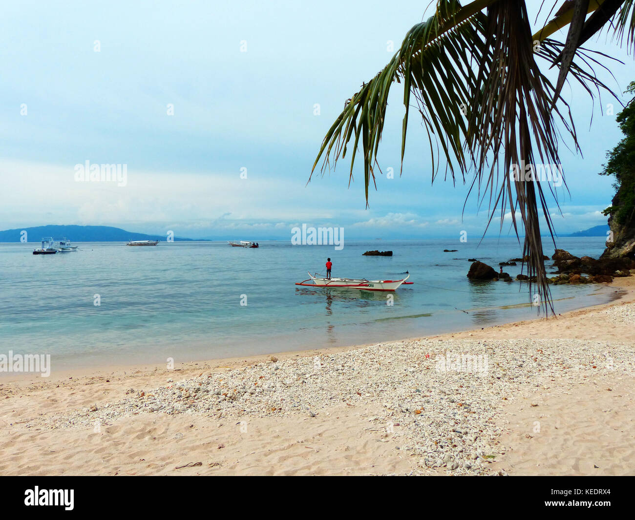 Sabang, Puerto Galera, Mindoro, Philippinen Stockfoto
