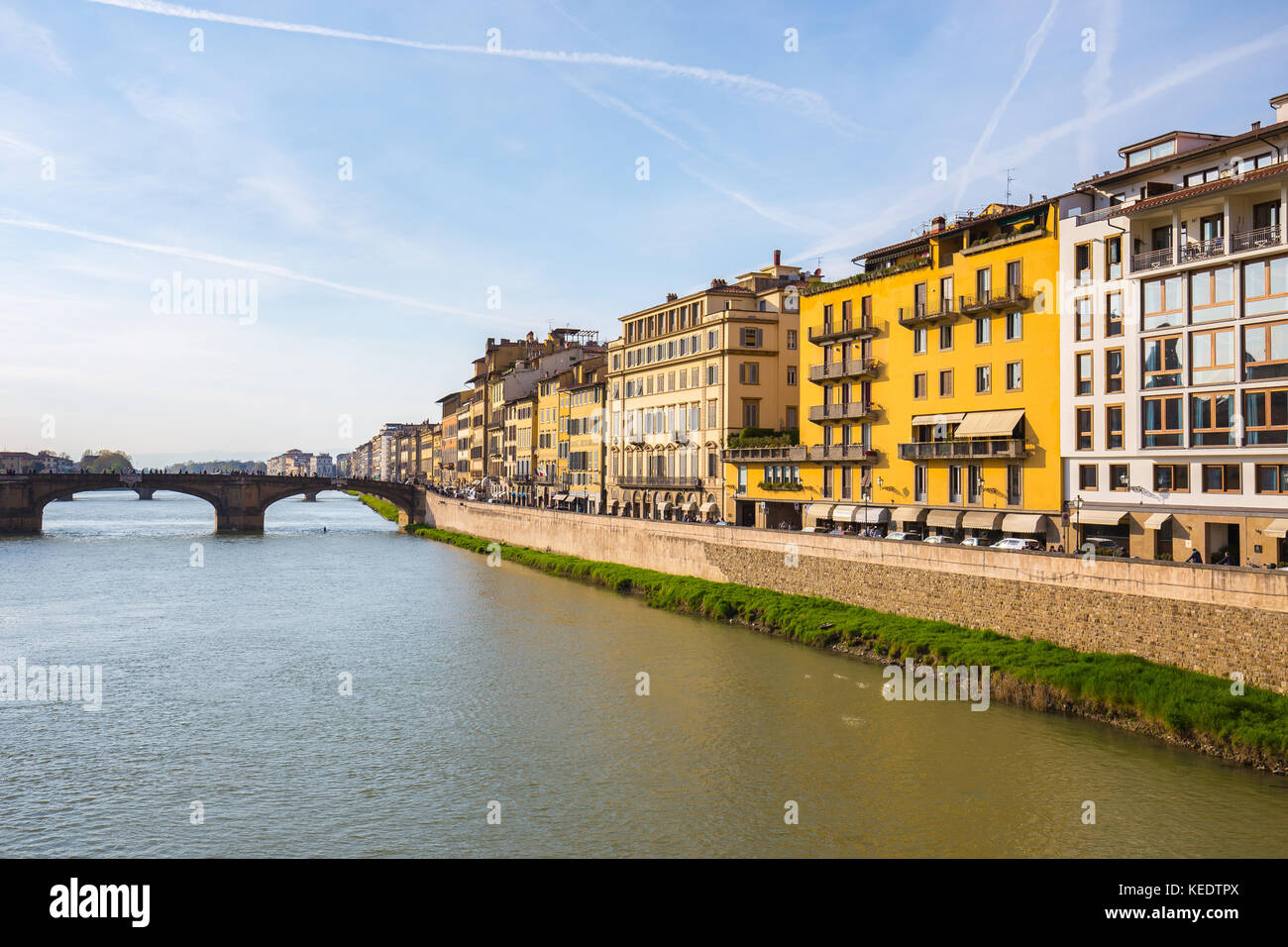 Stadt Florenz in der Toskana, Italien. Stockfoto