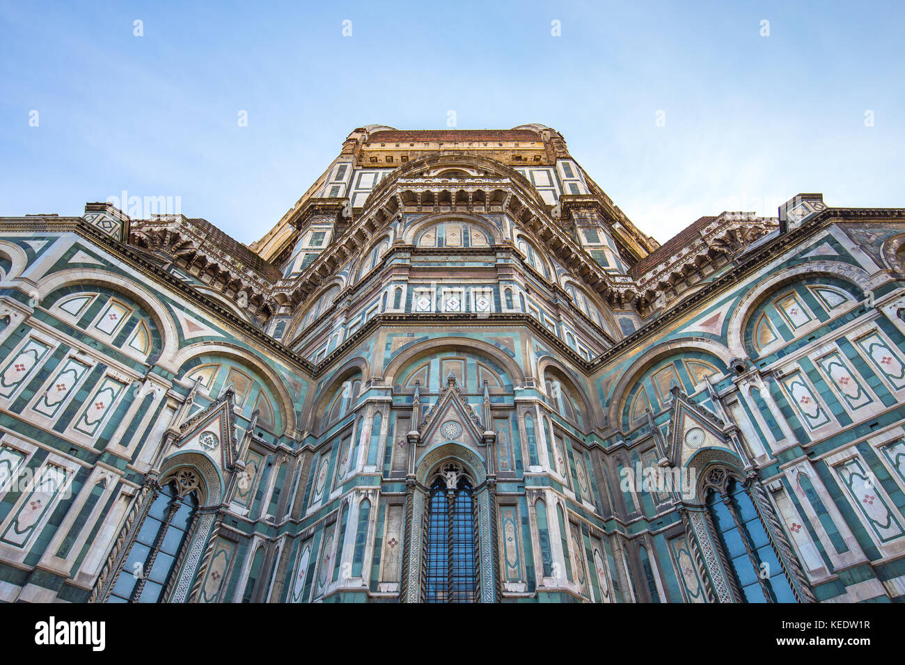 In der Nähe der Dom von Florenz in der Toskana, Italien. Stockfoto