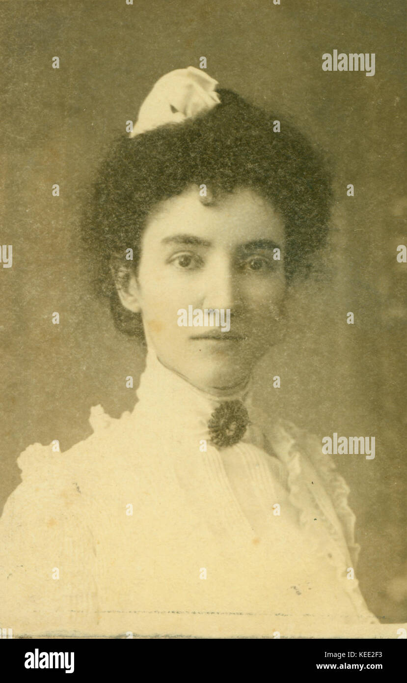 Idress Kopf neu ausgewählten Bibliothekar, Missouri Historical Society. Stockfoto