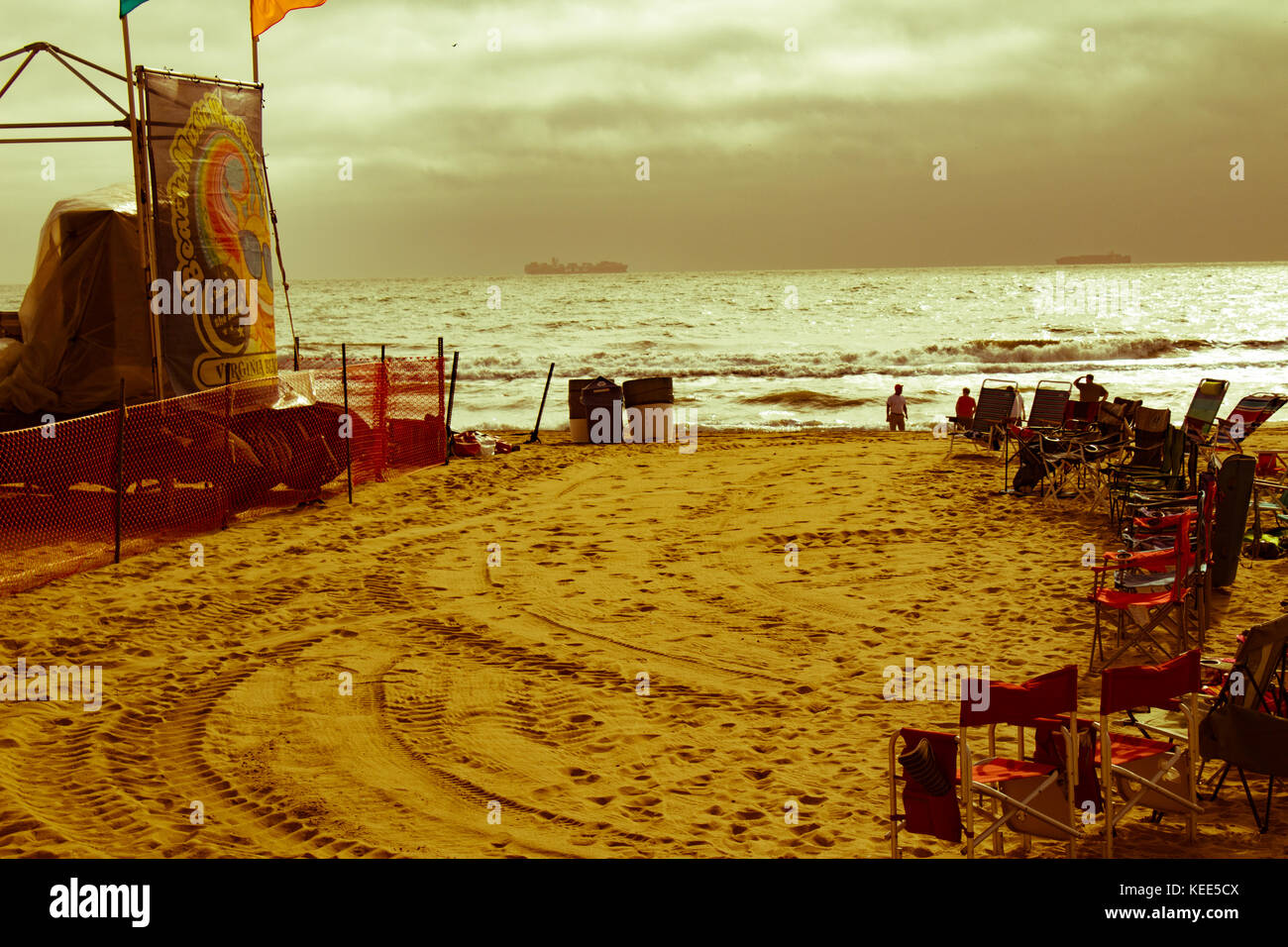 Von der Abenddämmerung bis Morgendämmerung Stockfoto