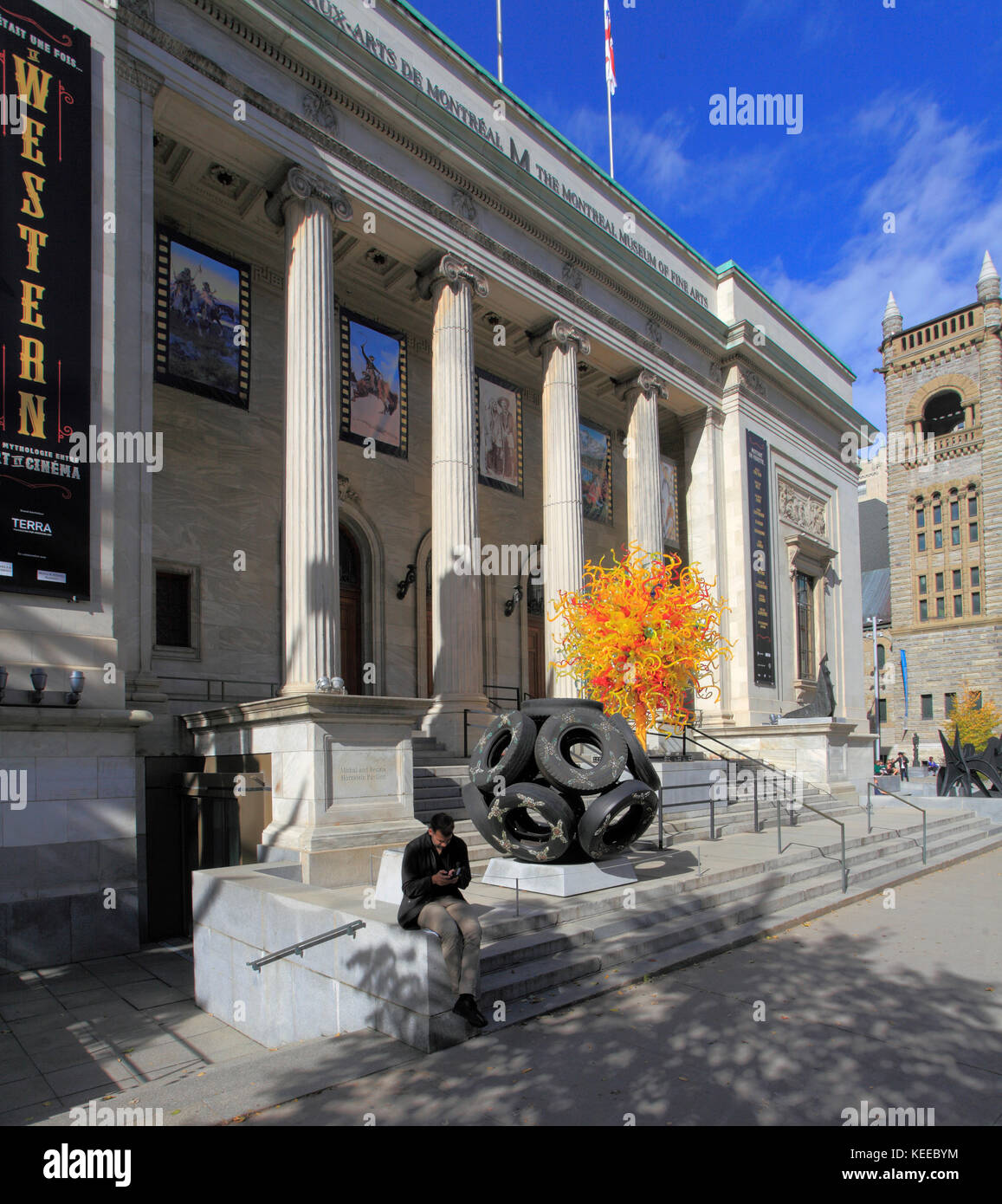 Kanada, Quebec, Montreal, das Museum der feinen künste, Stockfoto