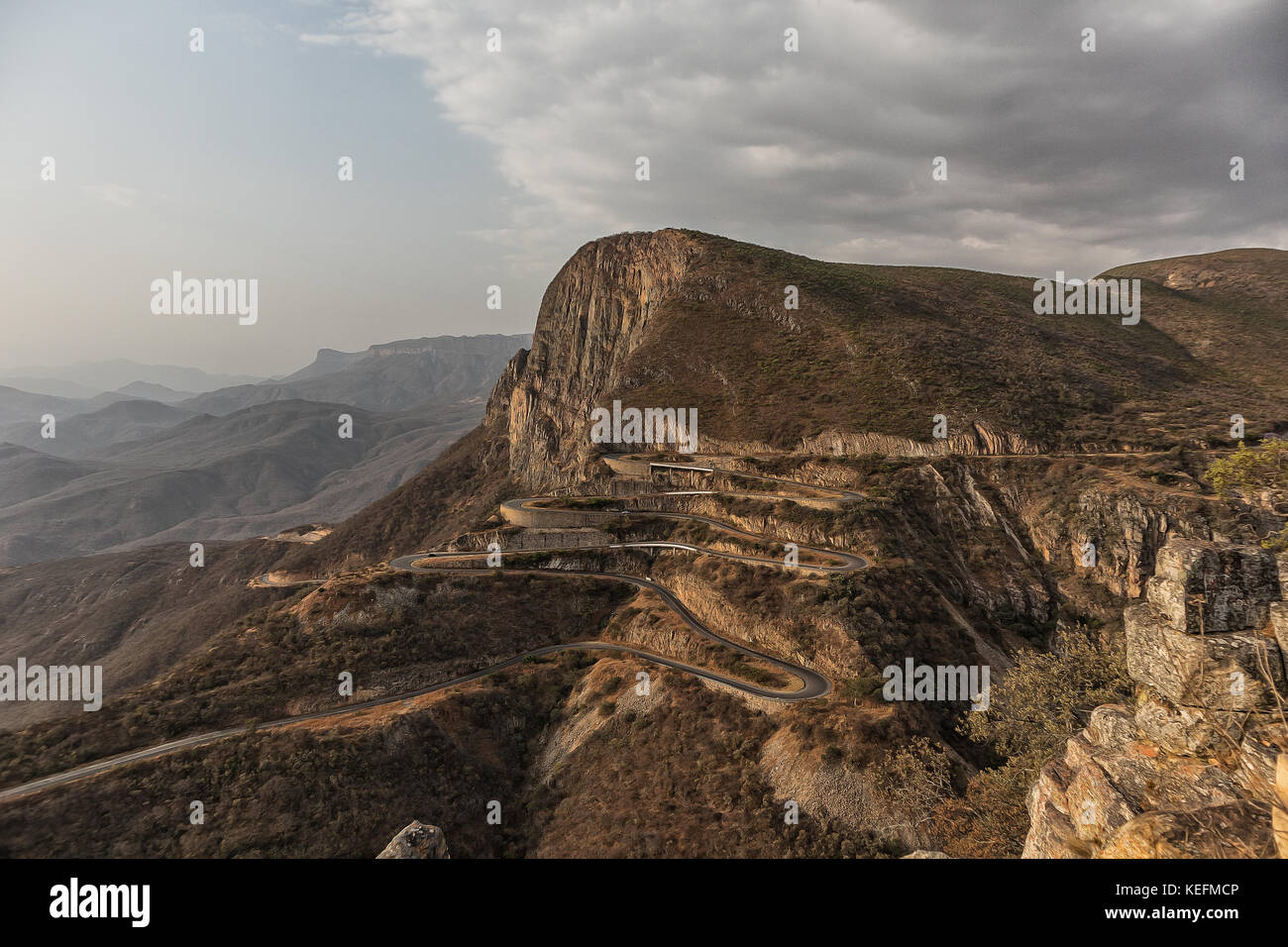 Berühmte Bergkette von leba in Lubango. Angola. Stockfoto