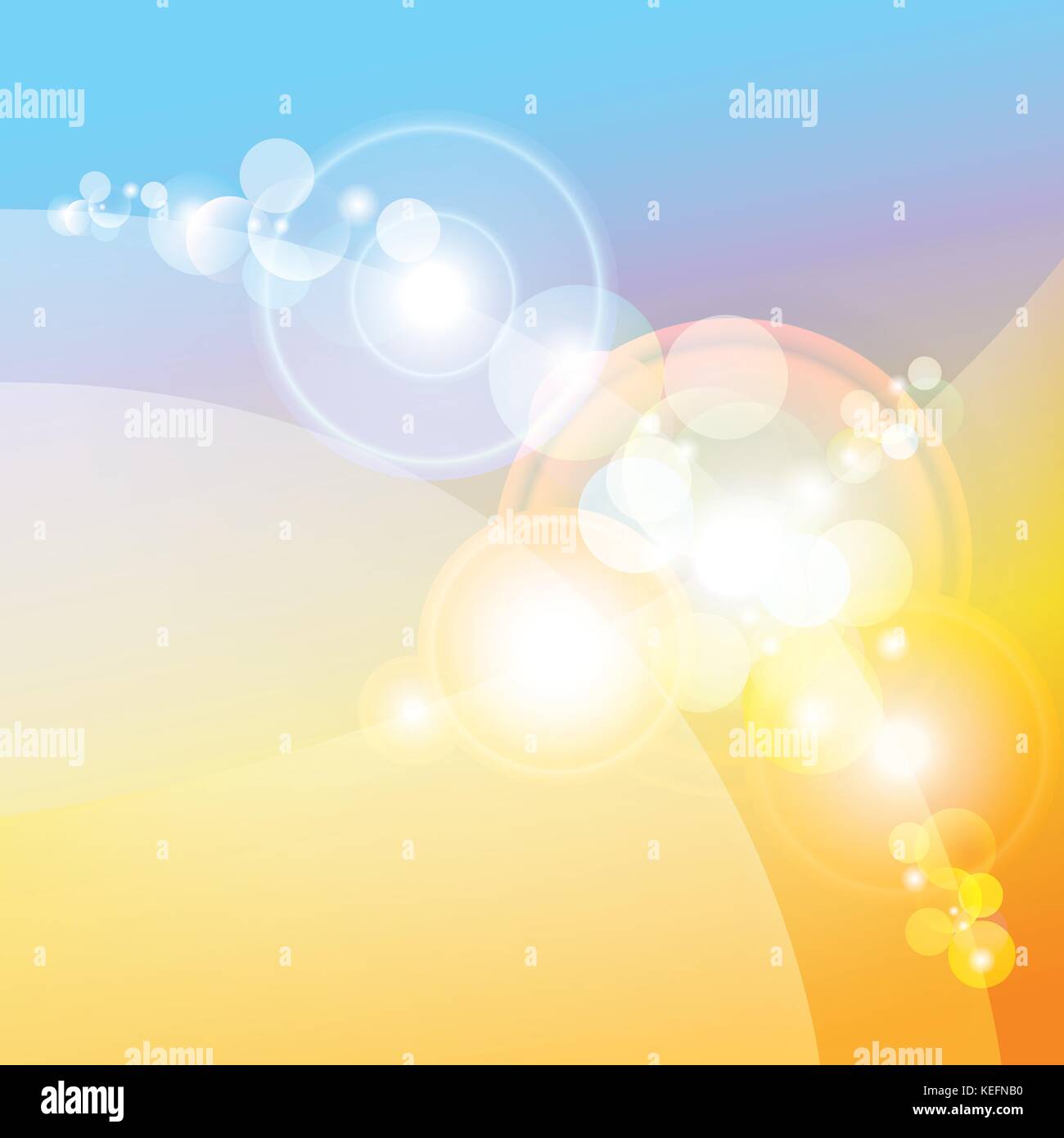 Bunte Abstract Background, objektive flare Effekt Stock Vektor