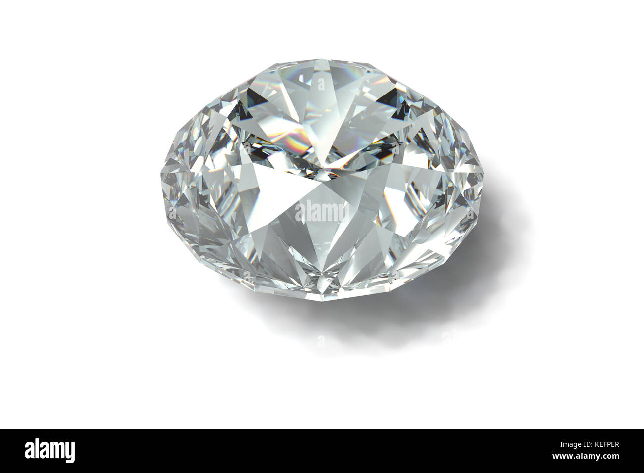 Diamant, Edelstein, Juwel Stockfoto