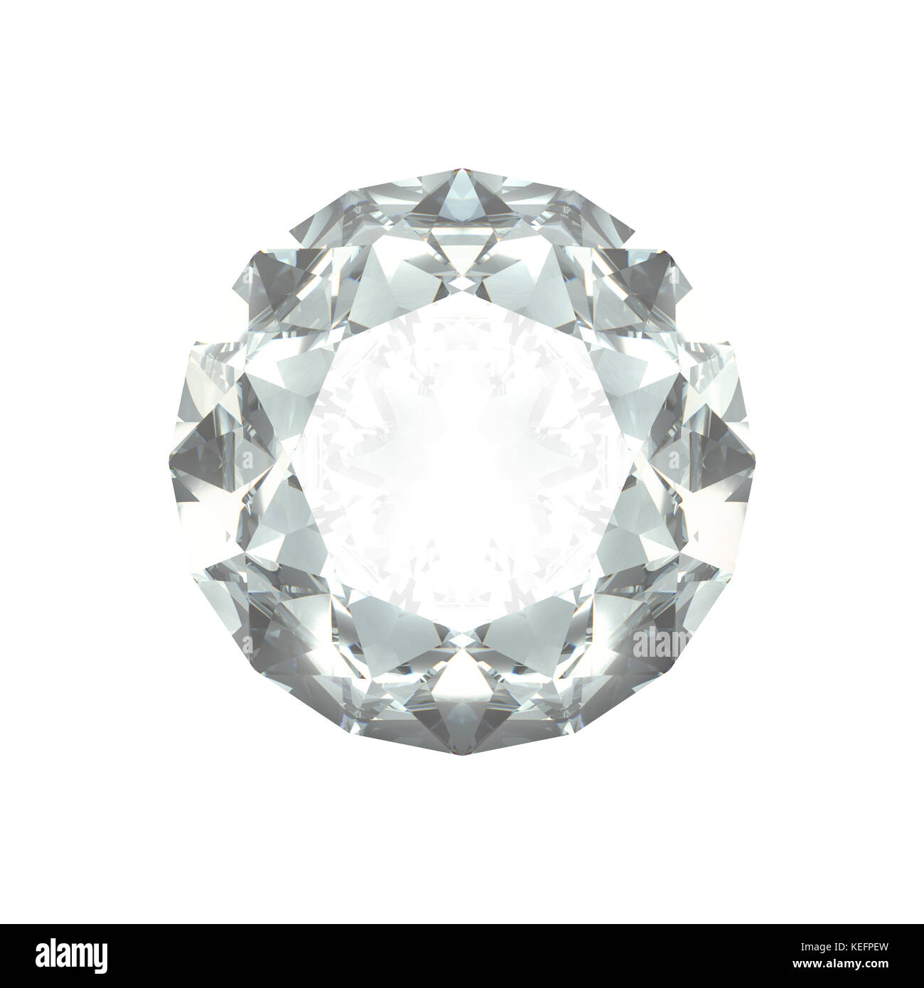 Diamant, Edelstein, Juwel Stockfoto