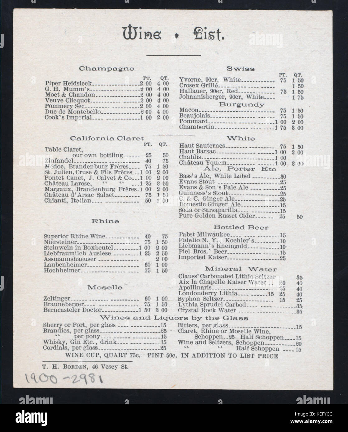 TABLE D'hote Dinner (von) CENTRAL RESTAURANT & DACHGARTEN (at) NEW YORK, NEW YORK (REST gehalten ;) (NYPL Hades 273630 4000009399) Stockfoto TABLE D'hote Dinner (von) CENTRAL RESTAURANT & DACHGARTEN (at) NEW YORK, NEW YORK (REST gehalten ;) (NYPL Hades 273630 4000009399) Stockfoto