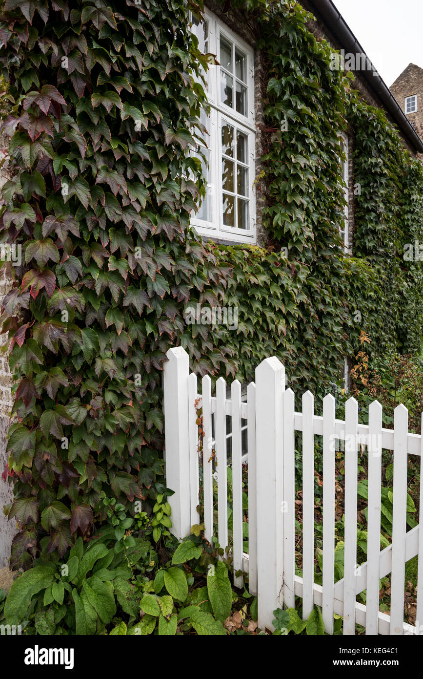Der Garten Haus bei Schloss Rosenborg, Kopenhagen, Dänemark Stockfoto