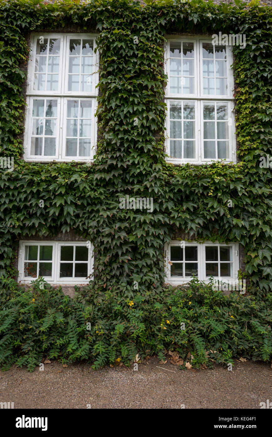 Die Garden House Detail der Fassade von Schloss Rosenborg, Kopenhagen, Dänemark Stockfoto